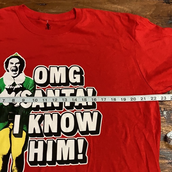 NWOT Buddy the Elf Tee Unisex L/XL - Picture 7 of 7